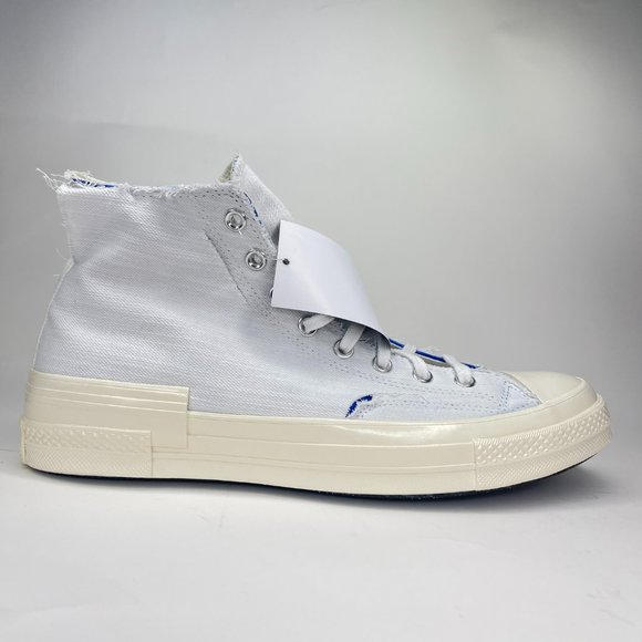 Converse Mens Chuck 70 HI x SGA Chase the Drip White Blue Shoes 172590C main image 8